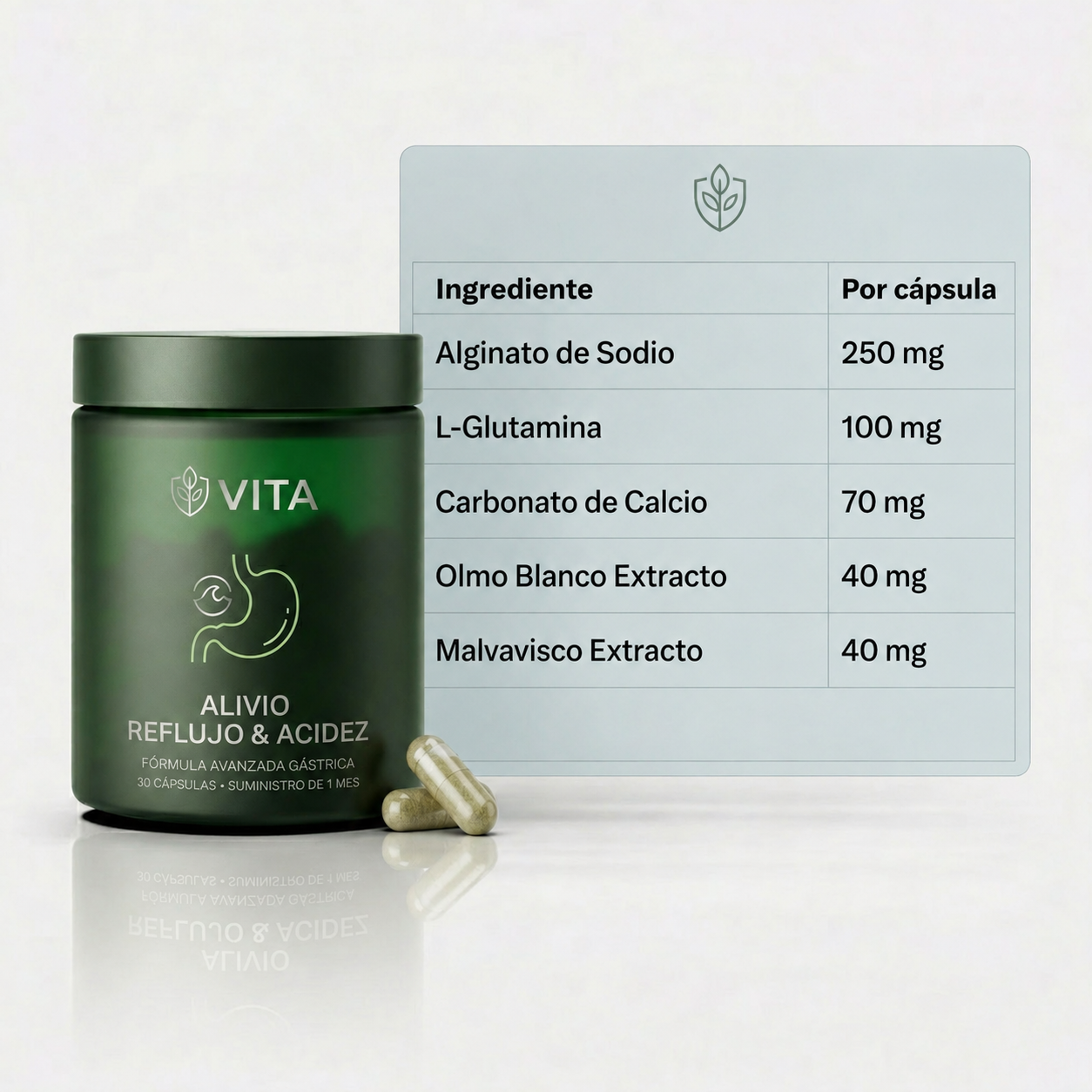 ALIVIA LA GASTRITIS, REFLUJO Y ACIDEZ