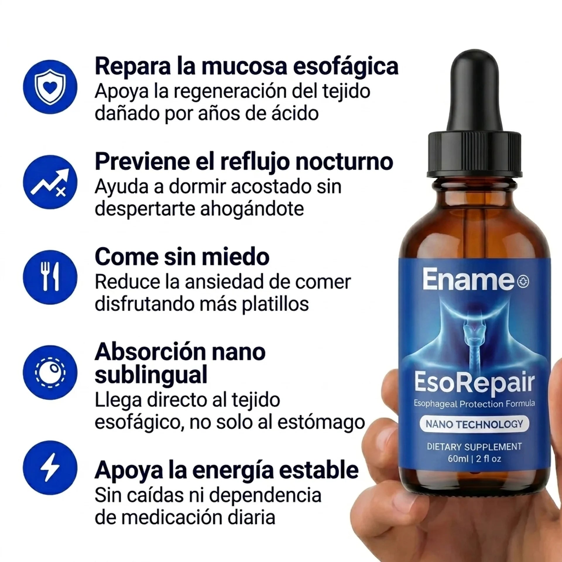 EsoRepair - Protector del esófago de rápida absorción